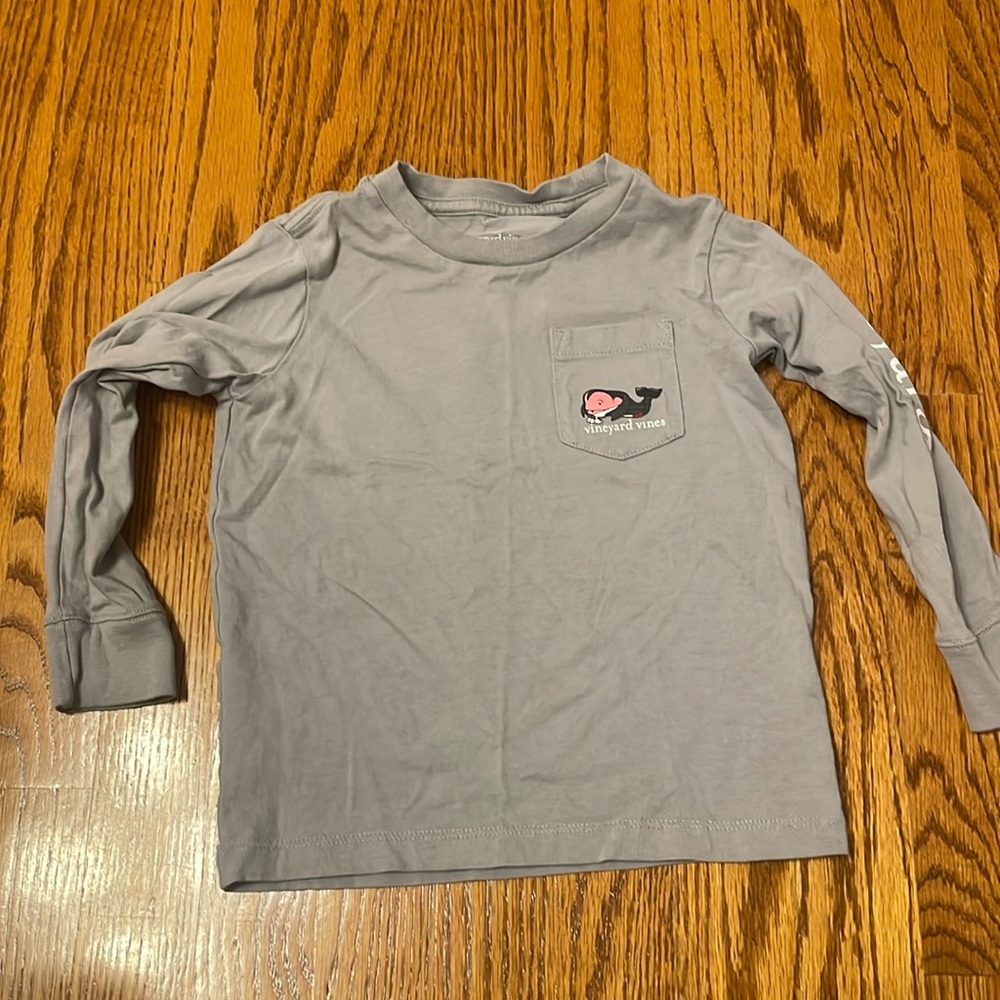 Vineyard Vines boys Halloween Vampire Whale Long Sleeve Shirt